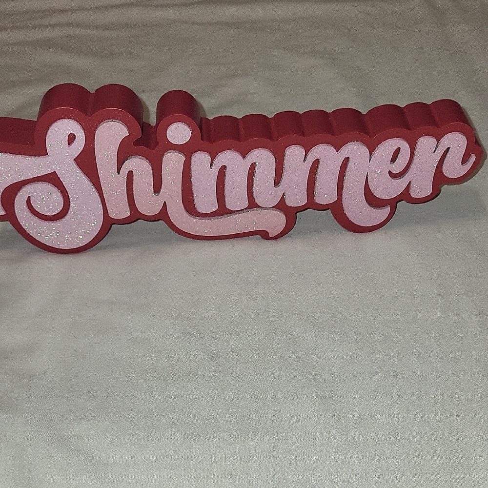 "Shimmer" Tabletop Decor